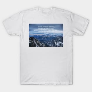 Climb that goddamn mountain 4 T-Shirt